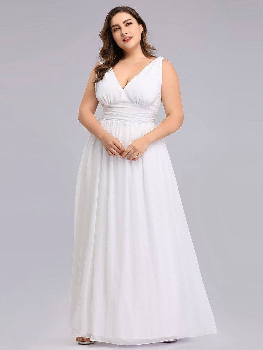 ey9016wh white plus size long evening gown eternally yours